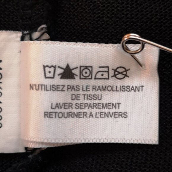 Cutter & Buck Moisture Wicking Men's Size Medium Black Short Sleeve Polo Shirt - Picture 5 of 6